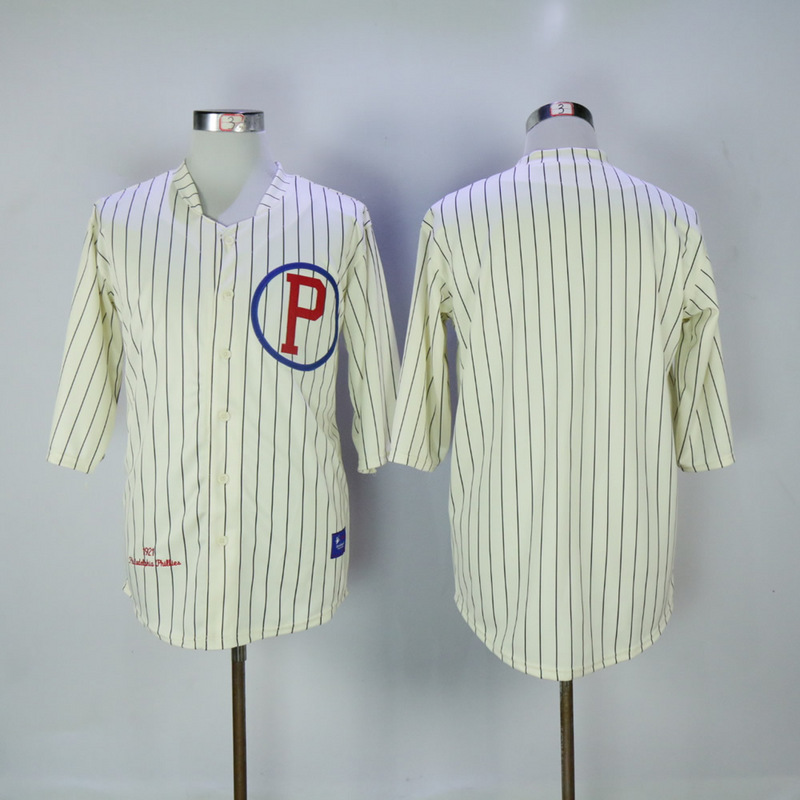 2017 MLB Philadelphia Phillies Blank 1921 Throwback Jerseys